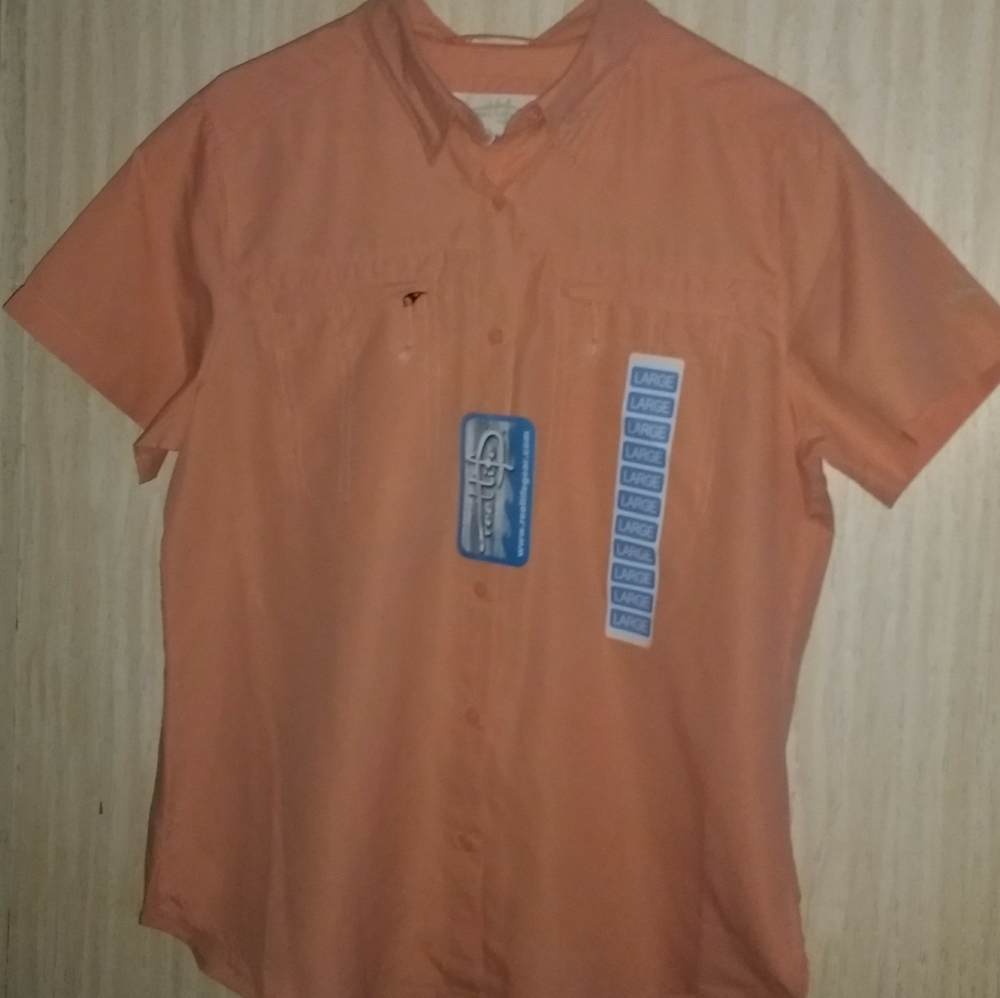 NWT Reel Life Women's Fishing Shirt LG.
